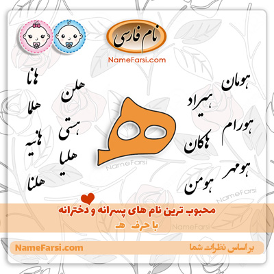 اسم با ه